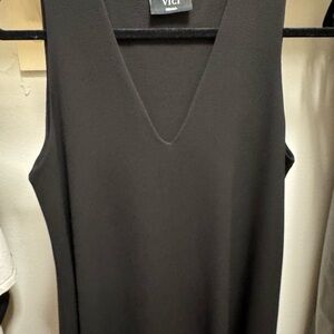 Vici Charcoal Sleeveless Top